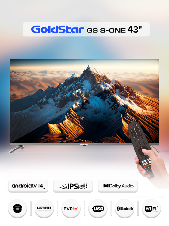 Умные телевизоры GOLDSTAR 43GS S1